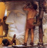 Alma-Tadema, Sir Lawrence - Sculptors in Ancient Rome
